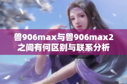 兽906max与兽906max2之间有何区别与联系分析