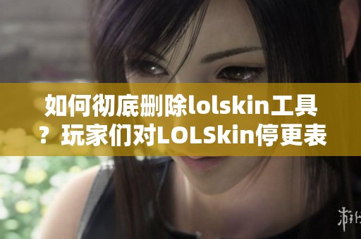 如何彻底删除lolskin工具？玩家们对LOLSkin停更表示失望