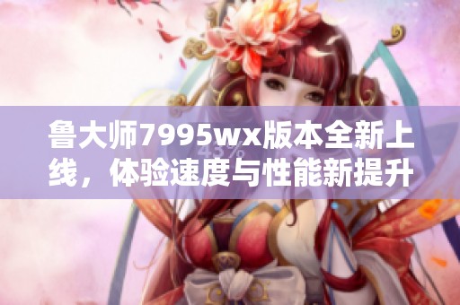 鲁大师7995wx版本全新上线，体验速度与性能新提升