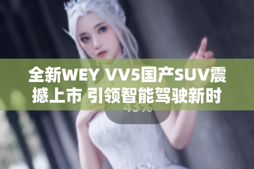 全新WEY VV5国产SUV震撼上市 引领智能驾驶新时代