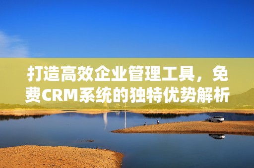 打造高效企业管理工具，免费CRM系统的独特优势解析