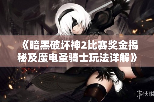 《暗黑破坏神2比赛奖金揭秘及魔电圣骑士玩法详解》