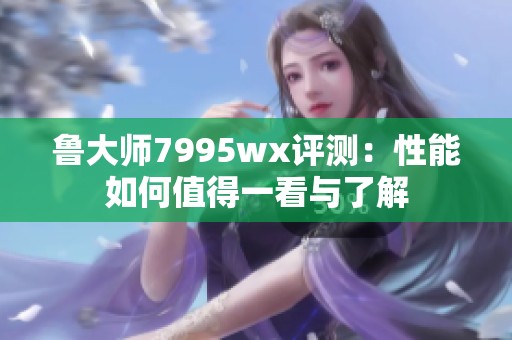 鲁大师7995wx评测：性能如何值得一看与了解