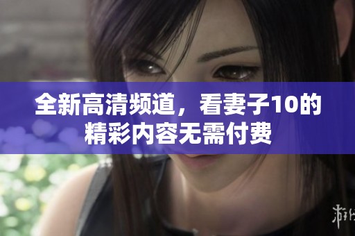 全新高清频道，看妻子10的精彩内容无需付费