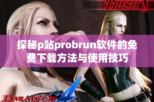 探秘p站probrun软件的免费下载方法与使用技巧