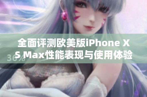 全面评测欧美版iPhone XS Max性能表现与使用体验