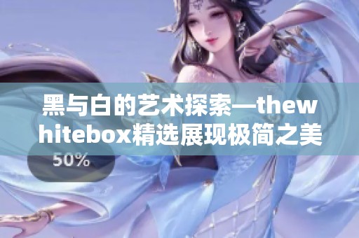 黑与白的艺术探索—thewhitebox精选展现极简之美