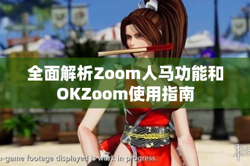 全面解析Zoom人马功能和OKZoom使用指南