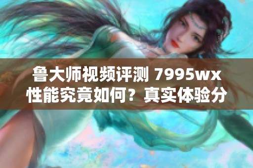 鲁大师视频评测 7995wx性能究竟如何？真实体验分享