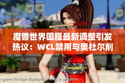 魔兽世界国服最新调整引发热议：WCL禁用与奥杜尔削弱引关注