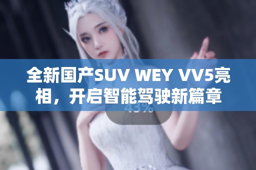 全新国产SUV WEY VV5亮相，开启智能驾驶新篇章