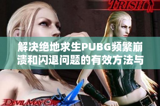 解决绝地求生PUBG频繁崩溃和闪退问题的有效方法与技巧