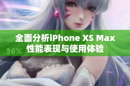 全面分析iPhone XS Max性能表现与使用体验