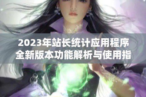 2023年站长统计应用程序全新版本功能解析与使用指南