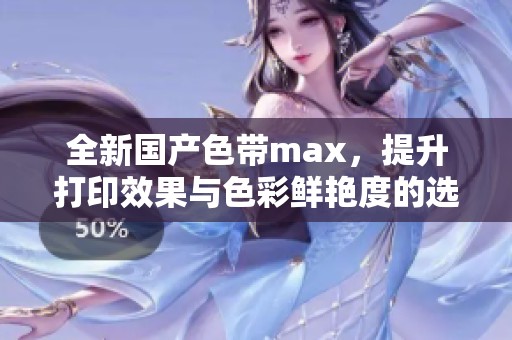 全新国产色带max，提升打印效果与色彩鲜艳度的选择