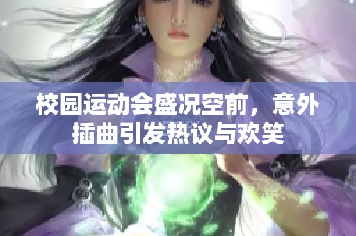 校园运动会盛况空前，意外插曲引发热议与欢笑