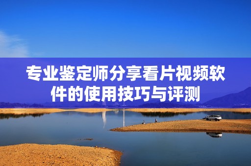 专业鉴定师分享看片视频软件的使用技巧与评测