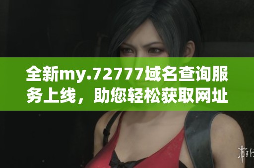全新my.72777域名查询服务上线，助您轻松获取网址信息