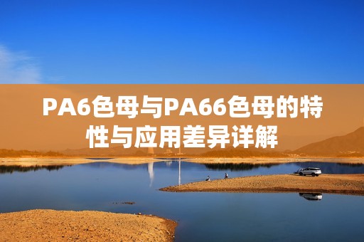 PA6色母与PA66色母的特性与应用差异详解