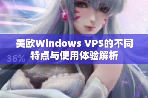 美欧Windows VPS的不同特点与使用体验解析