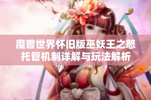 魔兽世界怀旧版巫妖王之怒托管机制详解与玩法解析