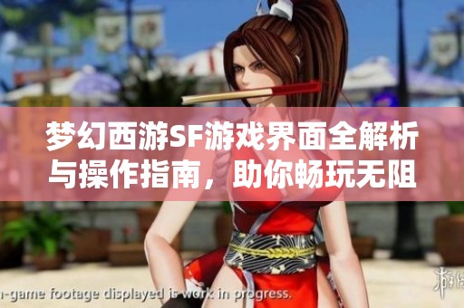 梦幻西游SF游戏界面全解析与操作指南，助你畅玩无阻！