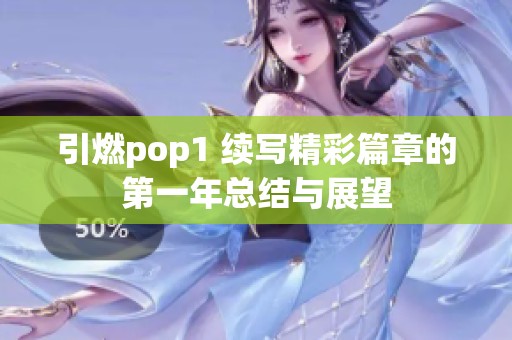 引燃pop1 续写精彩篇章的第一年总结与展望