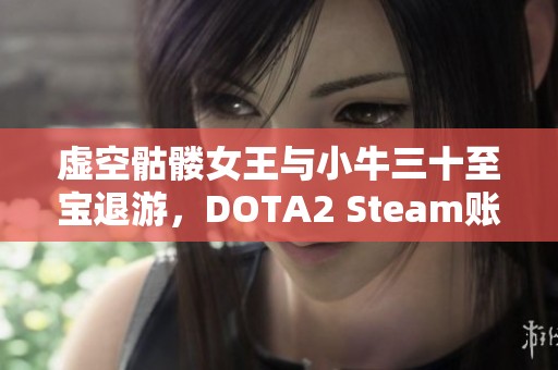 虚空骷髅女王与小牛三十至宝退游，DOTA2 Steam账号影响分析