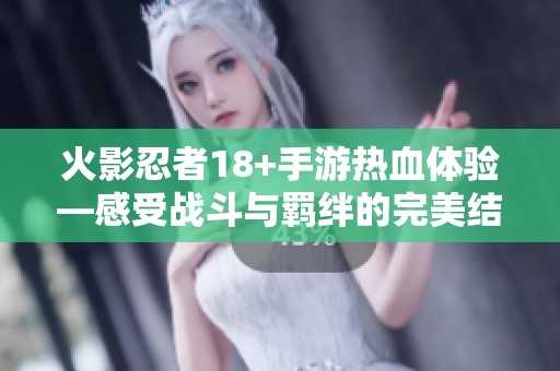 火影忍者18+手游热血体验—感受战斗与羁绊的完美结合