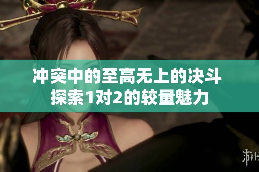 冲突中的至高无上的决斗 探索1对2的较量魅力