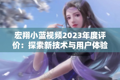 宏翔小蓝视频2023年度评价：探索新技术与用户体验的结合之道