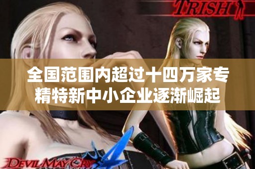 全国范围内超过十四万家专精特新中小企业逐渐崛起