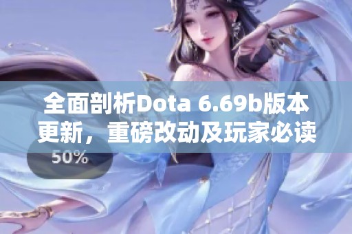 全面剖析Dota 6.69b版本更新，重磅改动及玩家必读指南