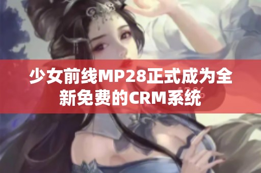 少女前线MP28正式成为全新免费的CRM系统