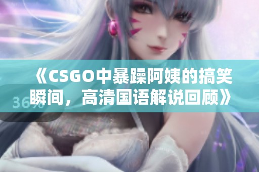 《CSGO中暴躁阿姨的搞笑瞬间，高清国语解说回顾》