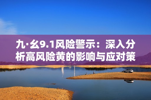 九·幺9.1风险警示：深入分析高风险黄的影响与应对策略