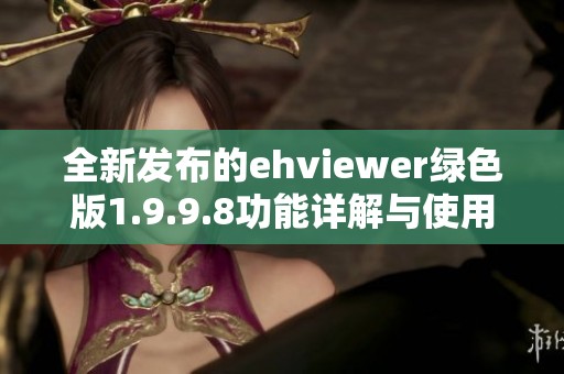 全新发布的ehviewer绿色版1.9.9.8功能详解与使用指南