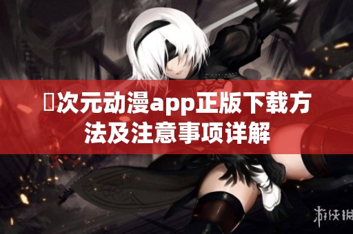 囧次元动漫app正版下载方法及注意事项详解