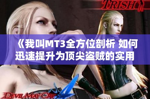 《我叫MT3全方位剖析 如何迅速提升为顶尖盗贼的实用攻略》