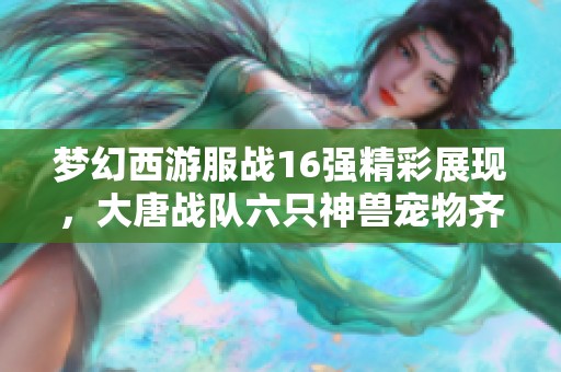 梦幻西游服战16强精彩展现，大唐战队六只神兽宠物齐聚引发老王惊叹