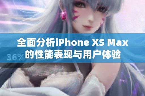 全面分析iPhone XS Max的性能表现与用户体验