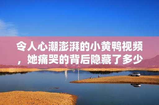 令人心潮澎湃的小黄鸭视频，她痛哭的背后隐藏了多少故事