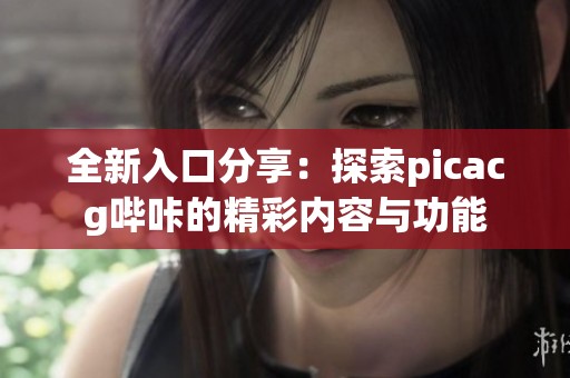 全新入口分享：探索picacg哔咔的精彩内容与功能