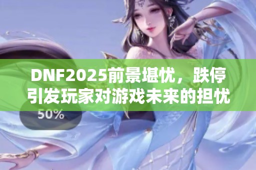 DNF2025前景堪忧，跌停引发玩家对游戏未来的担忧