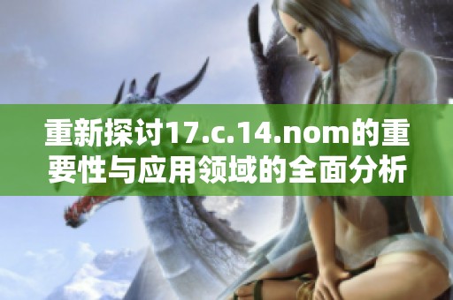 重新探讨17.c.14.nom的重要性与应用领域的全面分析与解读