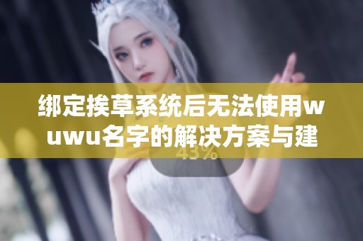 绑定挨草系统后无法使用wuwu名字的解决方案与建议