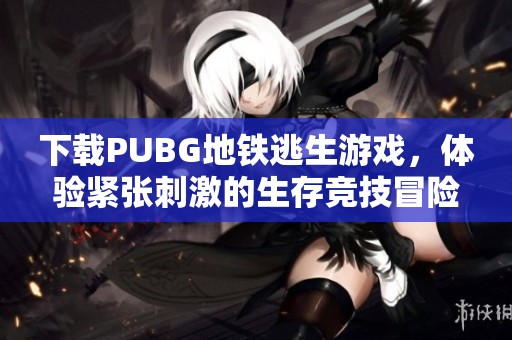 下载PUBG地铁逃生游戏，体验紧张刺激的生存竞技冒险之旅