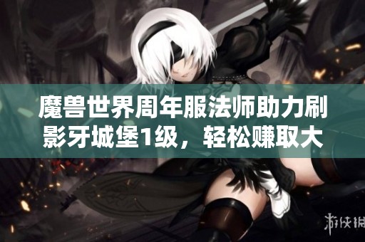 魔兽世界周年服法师助力刷影牙城堡1级，轻松赚取大量金币